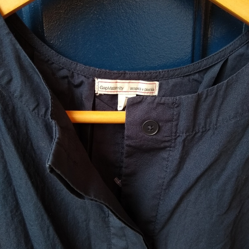 Gap Maternity | 100% cotton button down dress - Picture 5 of 7